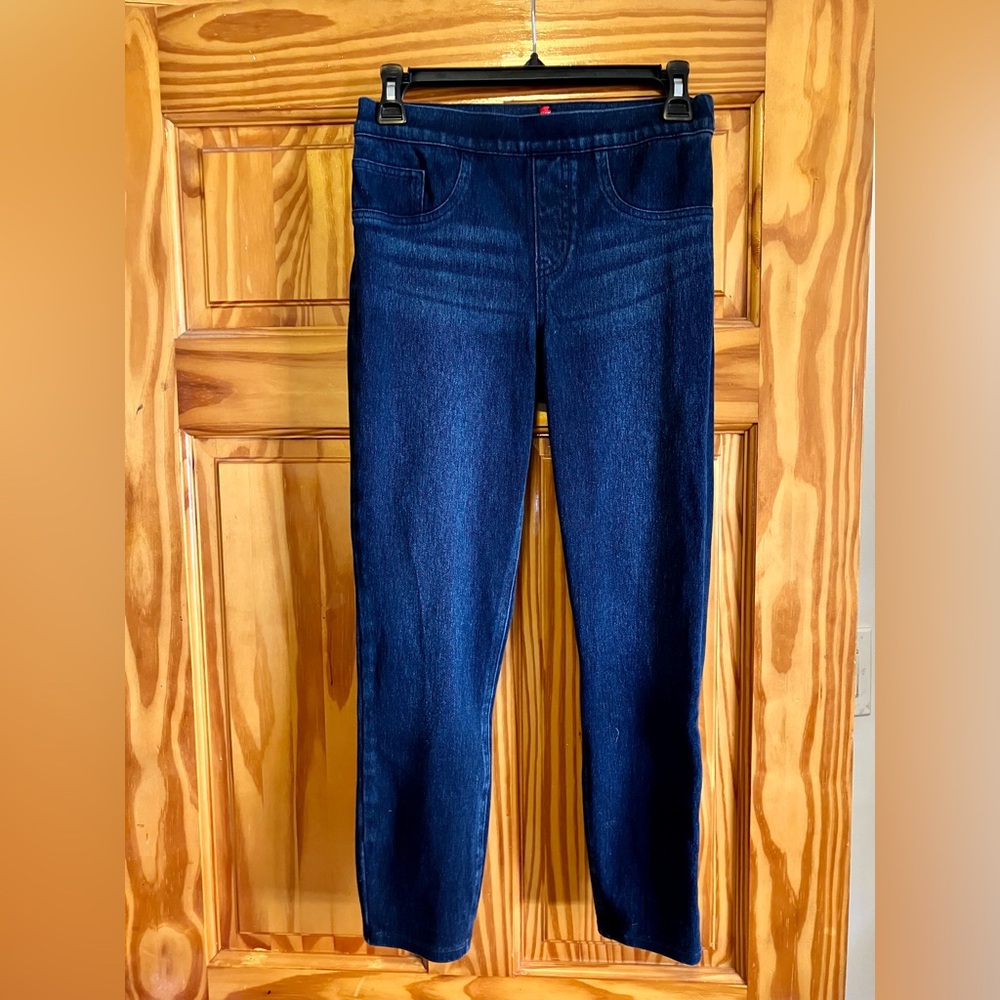 Blue Spanx Jean-ish Leggings Size Small Style 20114R